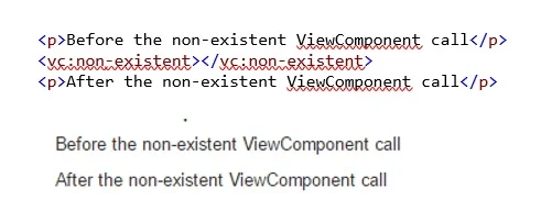 ViewComponent Exception Rule