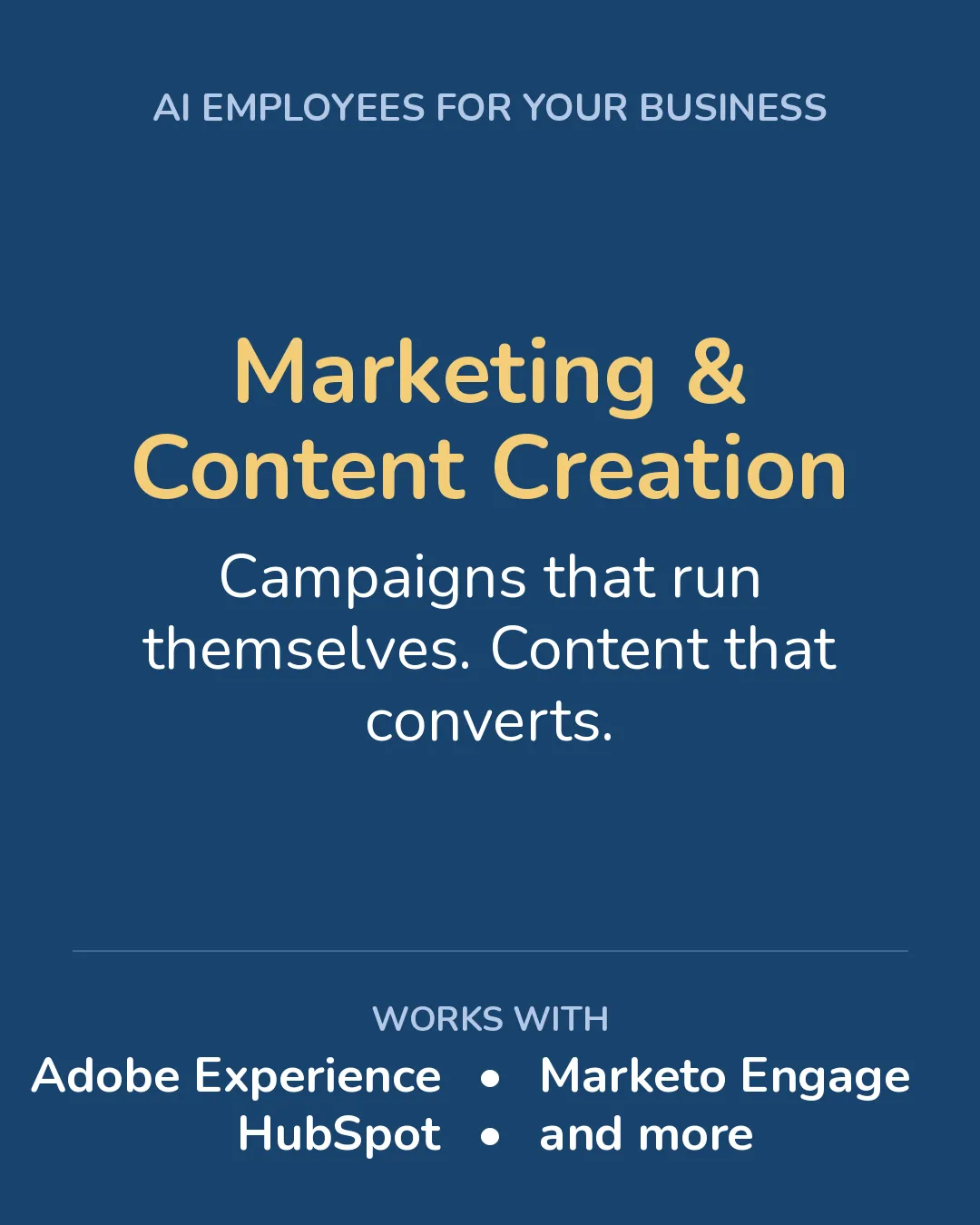 AI Employees for Marketing and Content Creation