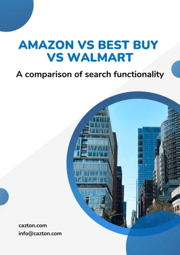 Comparing Search Functionality of Amazon, Best Buy and Walmart