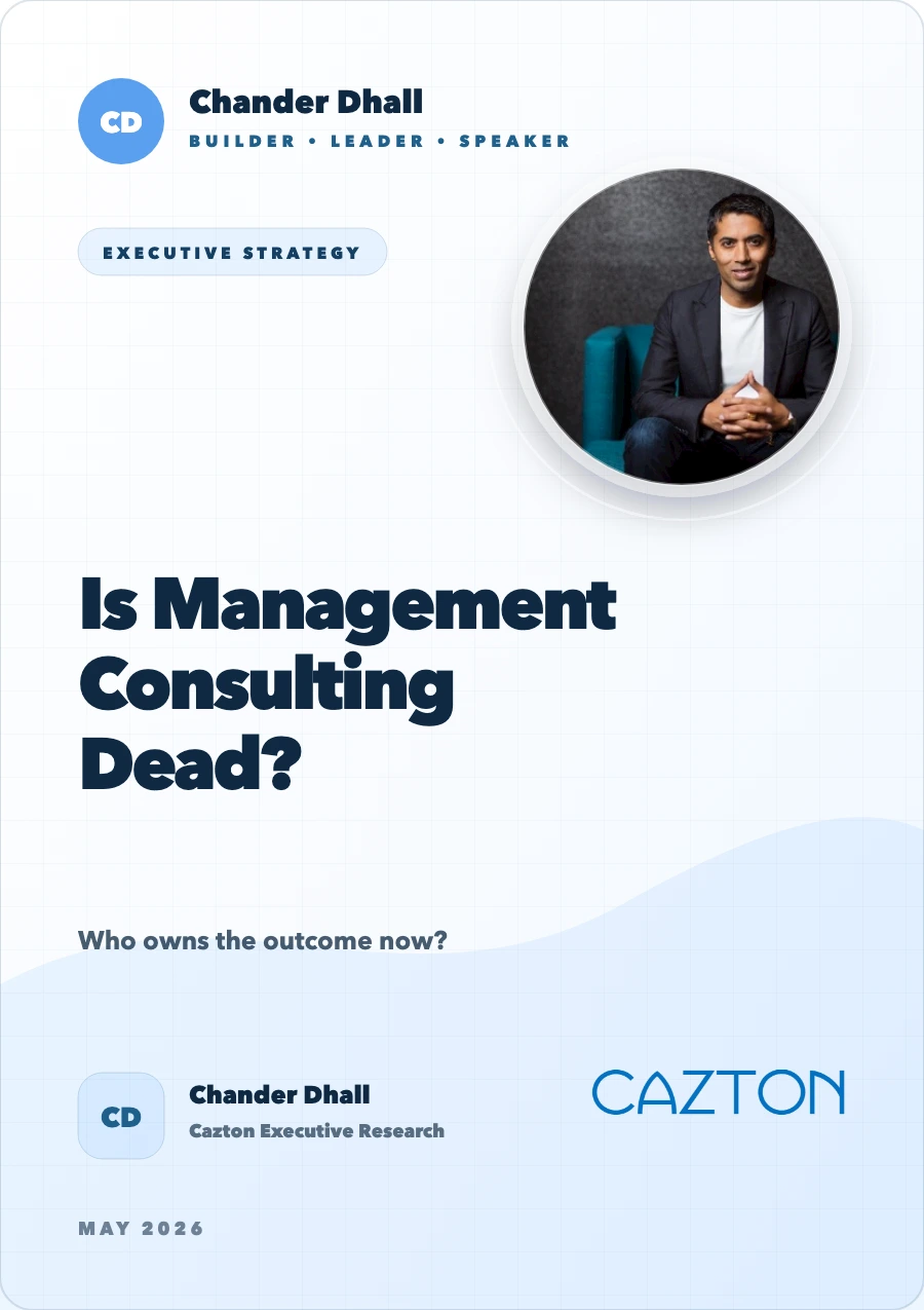 Is Management Consulting Dead?