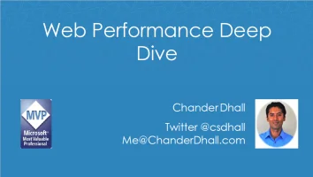 Web Performance Deep Dive